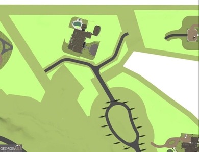 Unique 6.91 acre interior estate lot in exclusive estates gated on Trophy Club of Atlanta in Georgia - for sale on GolfHomes.com, golf home, golf lot