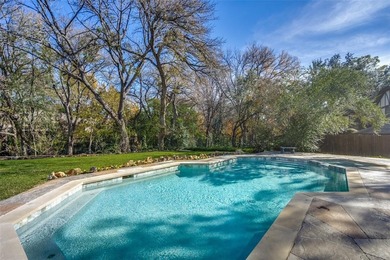 Situated on a gorgeous half acre creek lot this one-story, 4 on Sherrill Park Golf Course in Texas - for sale on GolfHomes.com, golf home, golf lot