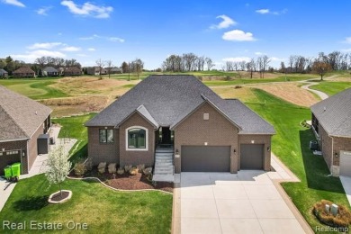 Custom built ranch with finished basement & a covered 288 sf on The Orchards Golf Club in Michigan - for sale on GolfHomes.com, golf home, golf lot