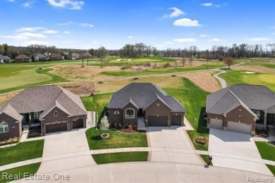 Custom built ranch with finished basement & a covered 288 sf on The Orchards Golf Club in Michigan - for sale on GolfHomes.com, golf home, golf lot