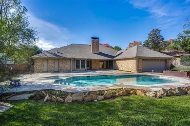 Situated on a gorgeous half acre creek lot this one-story, 4 on Sherrill Park Golf Course in Texas - for sale on GolfHomes.com, golf home, golf lot