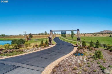 Enjoy Cascade Mountain & Ridge views off the 18th green at on Brasada Canyons Golf Course in Oregon - for sale on GolfHomes.com, golf home, golf lot