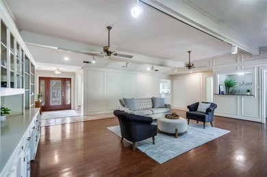 Situated on a gorgeous half acre creek lot this one-story, 4 on Sherrill Park Golf Course in Texas - for sale on GolfHomes.com, golf home, golf lot