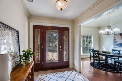 Situated on a gorgeous half acre creek lot this one-story, 4 on Sherrill Park Golf Course in Texas - for sale on GolfHomes.com, golf home, golf lot