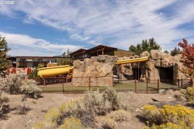 Enjoy Cascade Mountain & Ridge views off the 18th green at on Brasada Canyons Golf Course in Oregon - for sale on GolfHomes.com, golf home, golf lot
