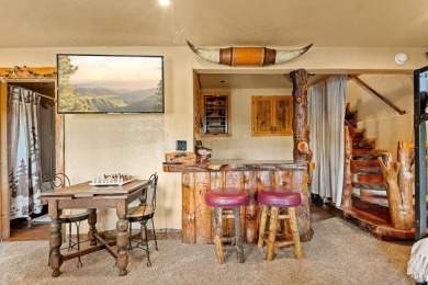 Beautiful log home with an amazing view to the west, located on on Big Bear Mountain Ski and Golf Resort in California - for sale on GolfHomes.com, golf home, golf lot