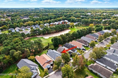 This extended Danbury model overlooks the 7th hole of the golf on Four Seasons Spa and Country Club in New Jersey - for sale on GolfHomes.com, golf home, golf lot