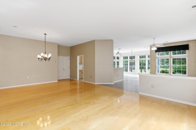 This extended Danbury model overlooks the 7th hole of the golf on Four Seasons Spa and Country Club in New Jersey - for sale on GolfHomes.com, golf home, golf lot