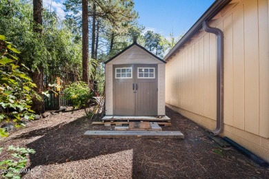 Escape to this adorable, remodeled 3 bedroom 2 bath cabin on Pinetop Lakes Country Club in Arizona - for sale on GolfHomes.com, golf home, golf lot