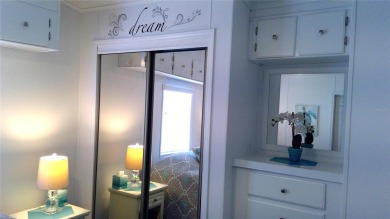 This adorable park model is conveniently located at the front of on Lily Lake Golf and RV Resort in Florida - for sale on GolfHomes.com, golf home, golf lot