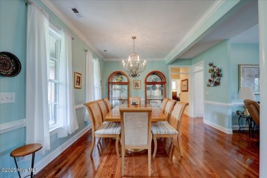 This beautiful waterfront home has been meticulously maintained on Harbour Point Golf Club in North Carolina - for sale on GolfHomes.com, golf home, golf lot