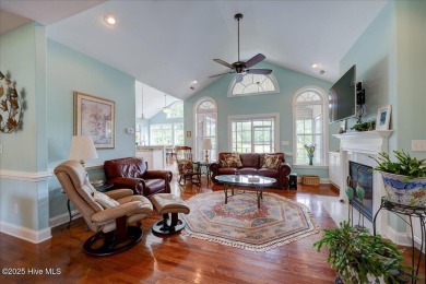 This beautiful waterfront home has been meticulously maintained on Harbour Point Golf Club in North Carolina - for sale on GolfHomes.com, golf home, golf lot