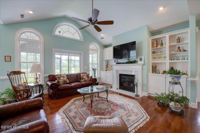 This beautiful waterfront home has been meticulously maintained on Harbour Point Golf Club in North Carolina - for sale on GolfHomes.com, golf home, golf lot