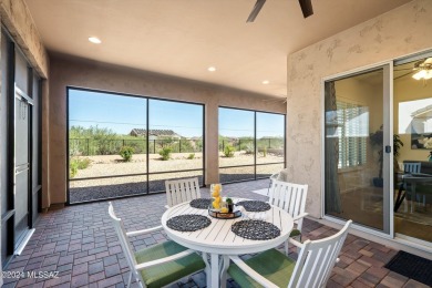 This almost new, highly upgraded, & very affordable Hermosa on Saddlebrooke Ranch Golf Club in Arizona - for sale on GolfHomes.com, golf home, golf lot