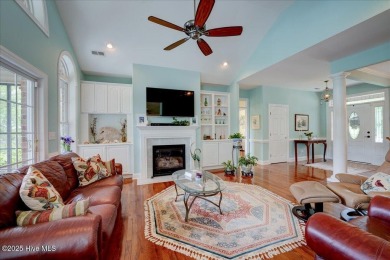 This beautiful waterfront home has been meticulously maintained on Harbour Point Golf Club in North Carolina - for sale on GolfHomes.com, golf home, golf lot