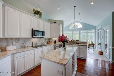 This beautiful waterfront home has been meticulously maintained on Harbour Point Golf Club in North Carolina - for sale on GolfHomes.com, golf home, golf lot