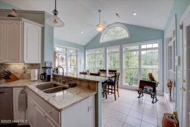 This beautiful waterfront home has been meticulously maintained on Harbour Point Golf Club in North Carolina - for sale on GolfHomes.com, golf home, golf lot
