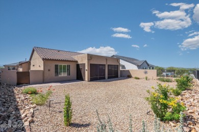 This almost new, highly upgraded, & very affordable Hermosa on Saddlebrooke Ranch Golf Club in Arizona - for sale on GolfHomes.com, golf home, golf lot