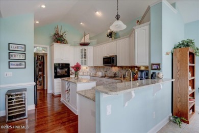 This beautiful waterfront home has been meticulously maintained on Harbour Point Golf Club in North Carolina - for sale on GolfHomes.com, golf home, golf lot