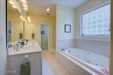 This beautiful waterfront home has been meticulously maintained on Harbour Point Golf Club in North Carolina - for sale on GolfHomes.com, golf home, golf lot