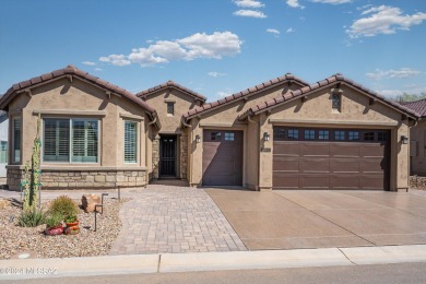 This almost new, highly upgraded, & very affordable Hermosa on Saddlebrooke Ranch Golf Club in Arizona - for sale on GolfHomes.com, golf home, golf lot