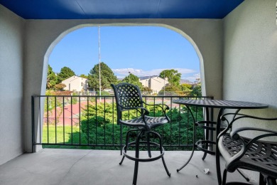 This stylish penthouse townhouse features 2 bedrooms and 1.5 on Arroyo Del Oso Golf Course in New Mexico - for sale on GolfHomes.com, golf home, golf lot