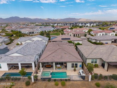 Golf course lot. Hole #11. Shaded patio with fine touches and on Sterling Grove Golf & Country Club in Arizona - for sale on GolfHomes.com, golf home, golf lot