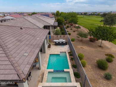 Golf course lot. Hole #11. Shaded patio with fine touches and on Sterling Grove Golf & Country Club in Arizona - for sale on GolfHomes.com, golf home, golf lot