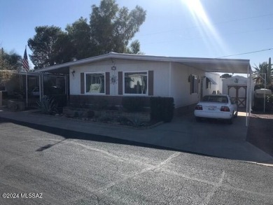 Very nice mostly furnished north facing home with newer windows on Tucson Estates Golf Course in Arizona - for sale on GolfHomes.com, golf home, golf lot