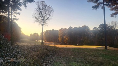 Premier flat lot with fantastic long sunset views of golf and on Echelon Golf Club in Georgia - for sale on GolfHomes.com, golf home, golf lot