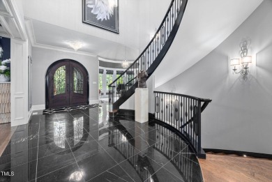 Welcome to an unparalleled sanctuary of luxury!  This on Hasentree Club in North Carolina - for sale on GolfHomes.com, golf home, golf lot