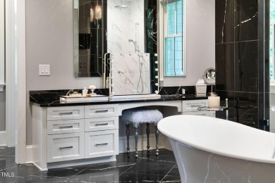 Welcome to an unparalleled sanctuary of luxury!  This on Hasentree Club in North Carolina - for sale on GolfHomes.com, golf home, golf lot