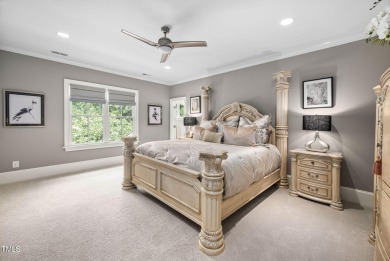 Welcome to an unparalleled sanctuary of luxury!  This on Hasentree Club in North Carolina - for sale on GolfHomes.com, golf home, golf lot