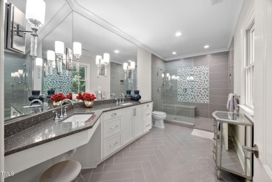 Welcome to an unparalleled sanctuary of luxury!  This on Hasentree Club in North Carolina - for sale on GolfHomes.com, golf home, golf lot