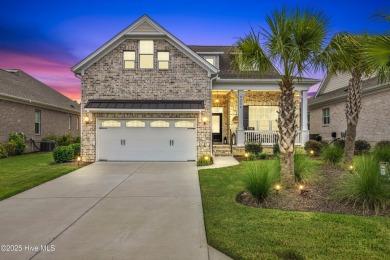 This like new, charming residence, built in 2023 by Bill Clark on Compass Pointe Golf Course in North Carolina - for sale on GolfHomes.com, golf home, golf lot