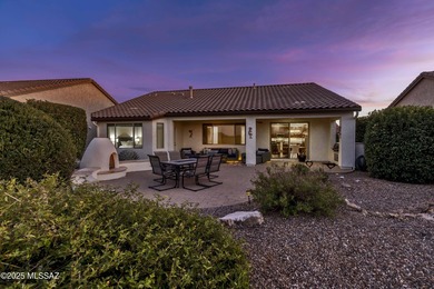 This stunning Mateo model is perfectly positioned on a premium on Saddlebrooke Ranch Golf Club in Arizona - for sale on GolfHomes.com, golf home, golf lot