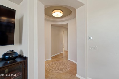 This stunning Mateo model is perfectly positioned on a premium on Saddlebrooke Ranch Golf Club in Arizona - for sale on GolfHomes.com, golf home, golf lot