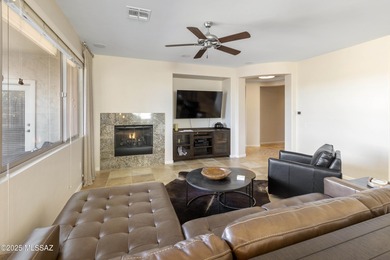 This stunning Mateo model is perfectly positioned on a premium on Saddlebrooke Ranch Golf Club in Arizona - for sale on GolfHomes.com, golf home, golf lot