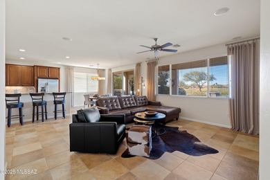 This stunning Mateo model is perfectly positioned on a premium on Saddlebrooke Ranch Golf Club in Arizona - for sale on GolfHomes.com, golf home, golf lot
