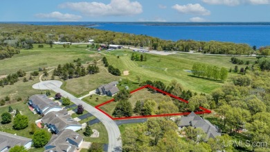 Here is a beautiful golf course lot with just under 300' of on Terrace Bluff Golf Course in Michigan - for sale on GolfHomes.com, golf home, golf lot