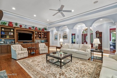 Luxury Golf Course Estate with Premium Features Situated on on River Landing Golf Course in North Carolina - for sale on GolfHomes.com, golf home, golf lot