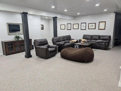 Home was built by a contractor for himself. Custom tile on Cedar Ridge Golf Course in Utah - for sale on GolfHomes.com, golf home, golf lot