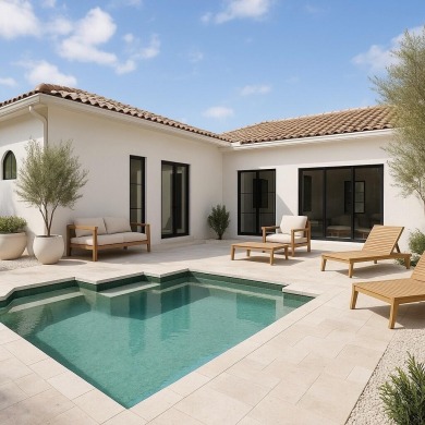 Sophisticated Style Meets Effortless Comfort in This Modern on  in Florida - for sale on GolfHomes.com, golf home, golf lot