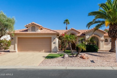 The ever-popular Topaz model offers a fabulous open floor plan on Tuscany Falls At Pebble Creek in Arizona - for sale on GolfHomes.com, golf home, golf lot