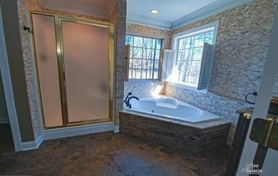 Newly updated family home with great views of the golf course on Nob North Golf Course in Georgia - for sale on GolfHomes.com, golf home, golf lot