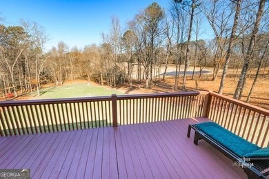 Newly updated family home with great views of the golf course on Nob North Golf Course in Georgia - for sale on GolfHomes.com, golf home, golf lot