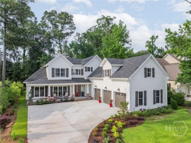 Discover refined Southern living in this nearly new home located on Savannah Quarters Country Club in Georgia - for sale on GolfHomes.com, golf home, golf lot