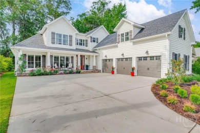 Discover refined Southern living in this nearly new home located on Savannah Quarters Country Club in Georgia - for sale on GolfHomes.com, golf home, golf lot