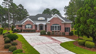 Gorgeous custom brick home sitting on a private .48/acre cul de on Ocean Ridge Plantation in North Carolina - for sale on GolfHomes.com, golf home, golf lot