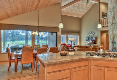 There are views of the golf course and then there ARE VIEWS!!!! on Sunriver Woodlands Golf Course in Oregon - for sale on GolfHomes.com, golf home, golf lot
